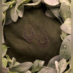 2 styles - elegant bronze drop earrings